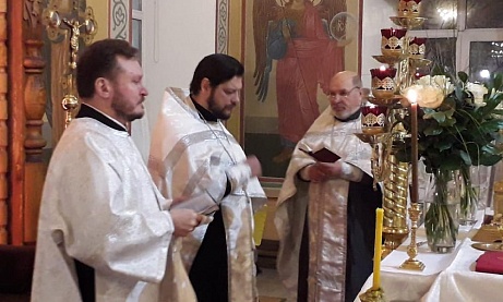 Великая вечерня в праздник Рождества Христова 