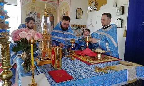 Празднование Благовещения Пресвятой Богородицы