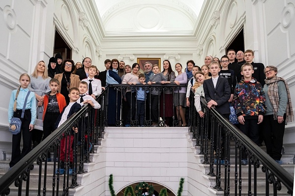 Воспитанники воскресной школы посетили Пензенское художественное училище им. К.А.Савицкого