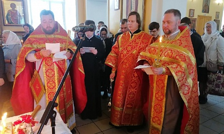 Празднование Радоницы в нашем храме