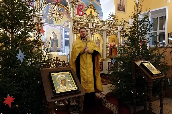  Новогодний молебен в нашем храме