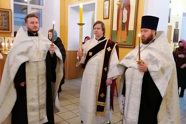 Всенощное бдение в канун праздника Обрезание Господне