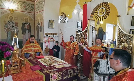 Литургия в субботу 5-ой седмицы по Пасхе