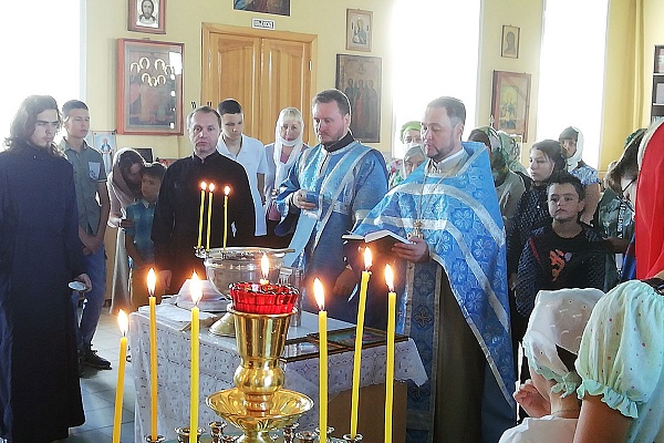 Молебен перед началом нового учебного года