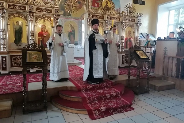 Всенощное бдение в канун праздника Вознесения Господня 