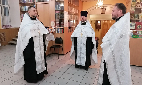 Всенощное бдение в канун праздника Обрезание Господне