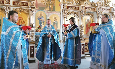  Празднование Благовещение Богородицы