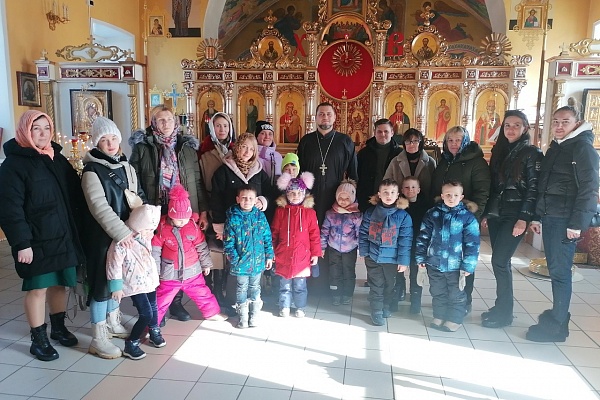 Состоялась экскурсия по храмовому комплексу дошкольников старшей группы детского сада