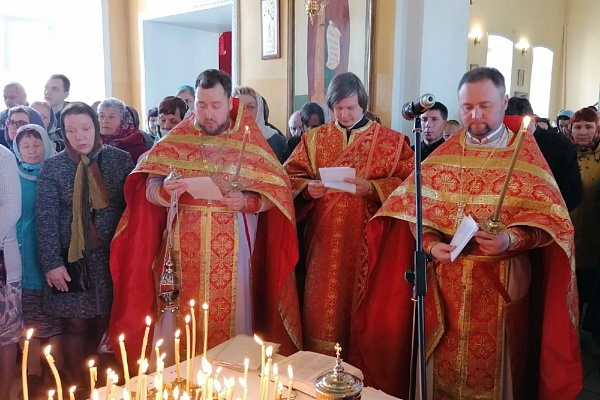 Празднование Радоницы в нашем храме