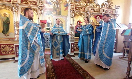 Празднование Благовещение Богородицы
