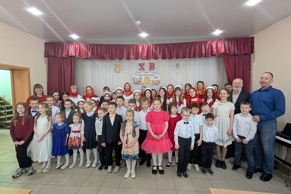 В воскресной школе состоялся Пасхальный утренник