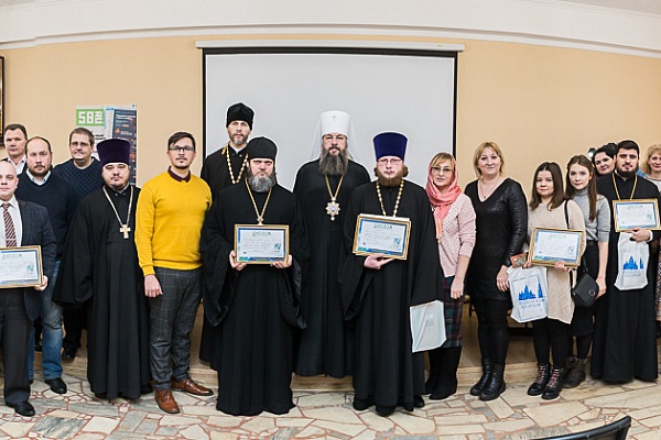 Протоиерей Александр Филиппов принял награду за участие в конкурсе православных интернет-сайтов «PROSTOR-2019»