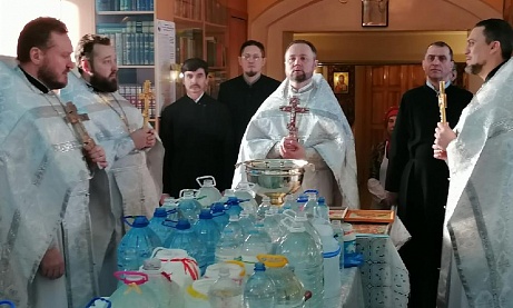 Празднование Крещение Господне