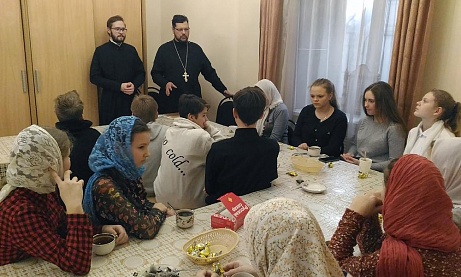 Собрание молодежного актива храма