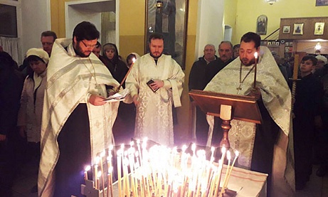 Заупокойное богослужение в канун Димитриевской родительской субботы