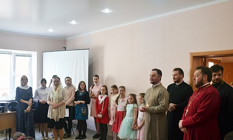 Пасхальный концерт в воскресной школе