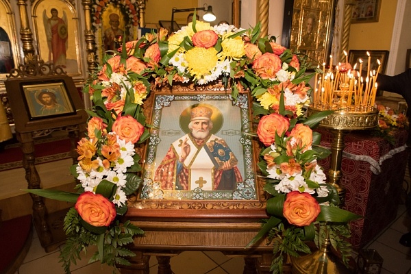 Празднование престольного праздника нашего храма