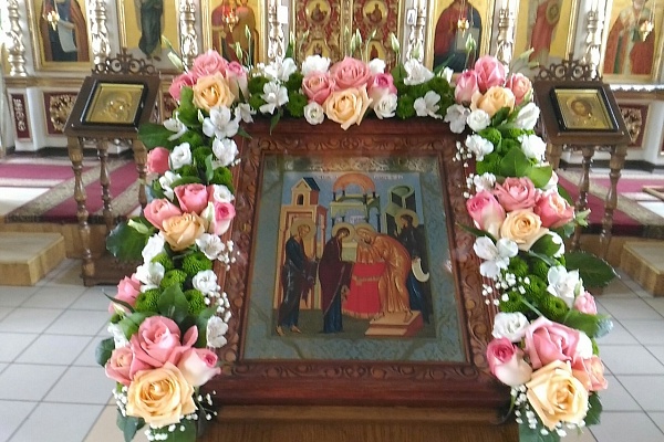 Всенощное бдение в канун праздника Сретения Господня