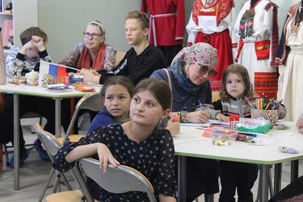 Воспитанники воскресной школы посетили патриотическое мероприятие