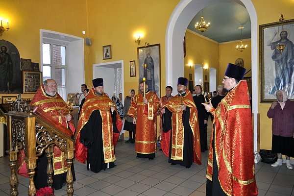 Всенощное бдение в канун дня Усекновения главы Иоанна Предтечи