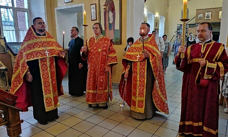  Всенощное бдение накануне Усекновения главы Иоанна Предтечи 