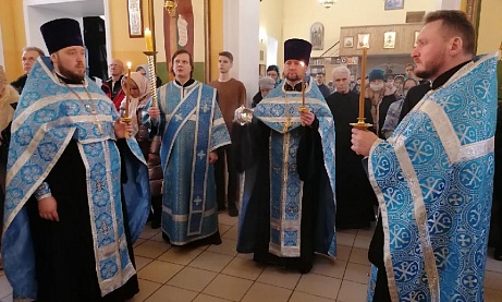  Всенощное бдение в канун праздника Благовещения Богородицы