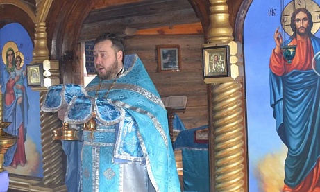 Протоиерей Антоний Шварёв совершил Литургию в исправительной колонии №7