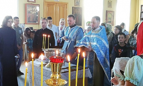 Молебен перед началом нового учебного года