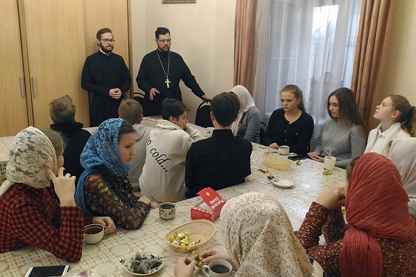 Собрание молодежного актива храма