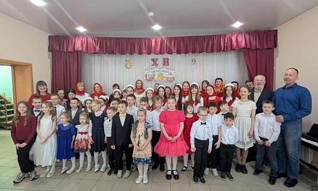 В воскресной школе состоялся Пасхальный утренник