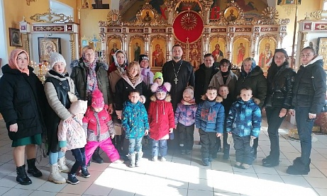 Состоялась экскурсия по храмовому комплексу дошкольников из детского сада