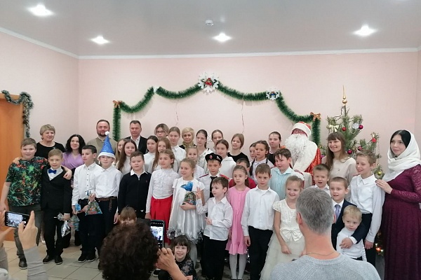 В воскресной школе состоялся Рождественский утренник