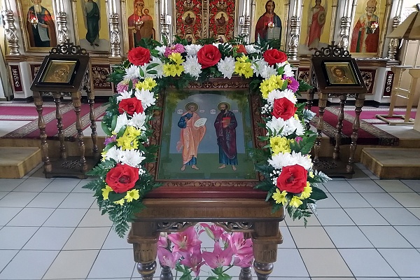 Праздник первоверховным апостолам Петру и Павлу