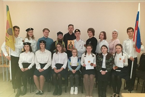 Торжественный сбор Пензенской православной дружины "Застава"