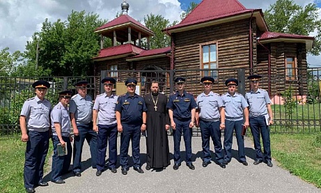 Протоиерей Антоний Шварёв принял участие в  учебно-методических сборах Пензенского УФСИН