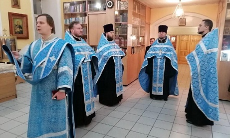 Всенощное бдение в канун празднования Введения во храм Пресвятой Богородицы