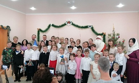 В воскресной школе состоялся Рождественский утренник