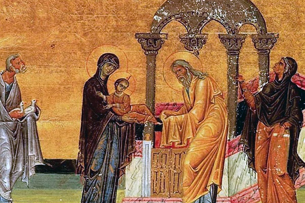15 февраля - Сретение Господа Бога и Спаса нашего Иисуса Христа