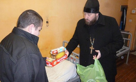 В дни рождественских праздников протоиерей Антоний Шварев встретился с несовершеннолетними, содержащимися в следственном изоляторе