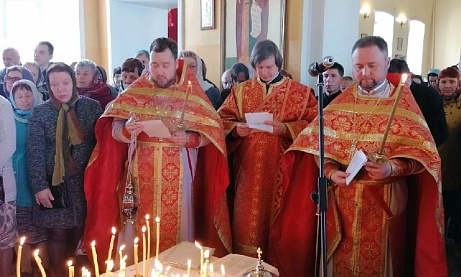Празднование Радоницы в нашем храме