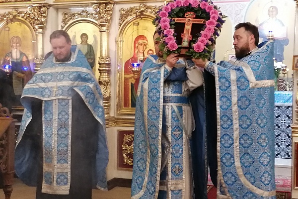 Всенощное бдение в канун Крестопоклонной Недели Великого поста и Благовещения