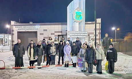 Воспитанники воскресной школы Никольского храма в Терновке выступили с концертом для раненых военнослужащих