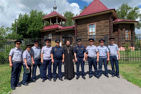 Протоиерей Антоний Шварёв принял участие в  учебно-методических сборах Пензенского УФСИН