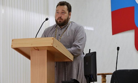  Протоиерей Антоний Шварев провел духовную беседу с сотрудниками УФСИН