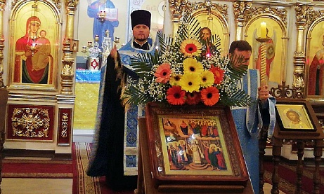 Всенощное бдение в канун празднования Покрова Пресвятой Богородицы 