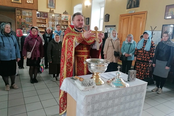 Богослужение в день Преполовения Пятидесятницы