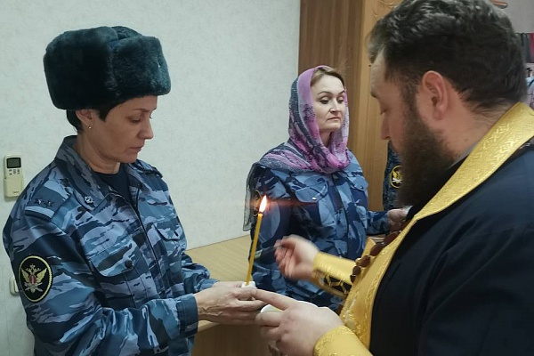  Протоиерей Антоний Шварёв совершил Соборование в УФСИН