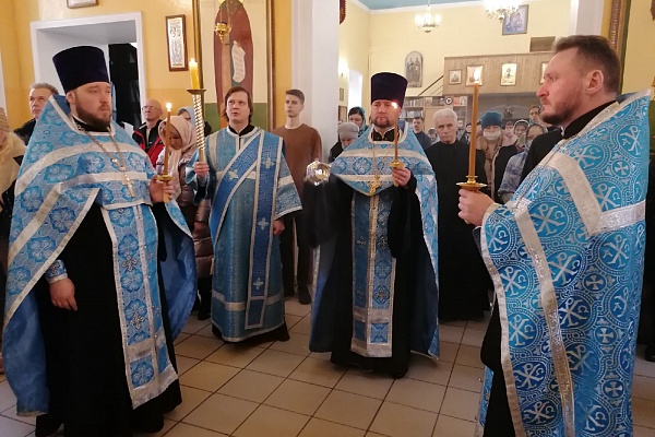  Всенощное бдение в канун праздника Благовещения Богородицы