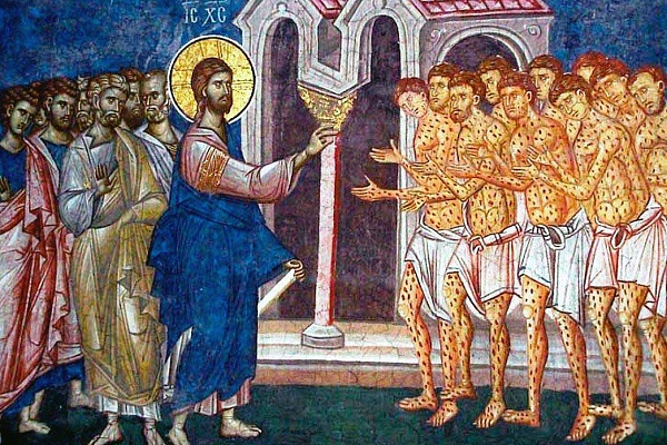 20 декабря - Неделя 28-я по Пятидесятнице. Исцеление десяти прокаженных