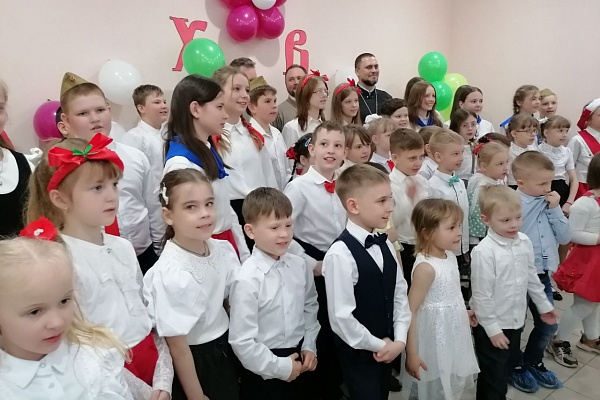 В воскресной школе Никольского храма г.Пензы состоялся Пасхальный утренник